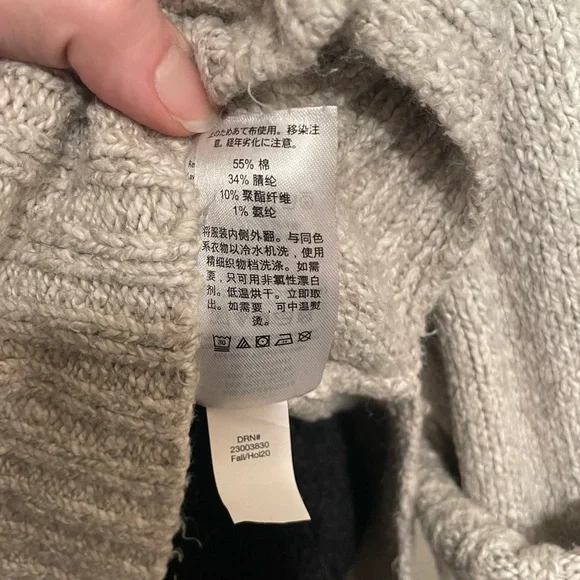 Women's Cowl Neck Tunic Sweater M - Picture 9 of 9